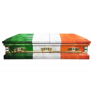  Premium Metal American Casket – Ireland / Irish / The Last Supper Fresco